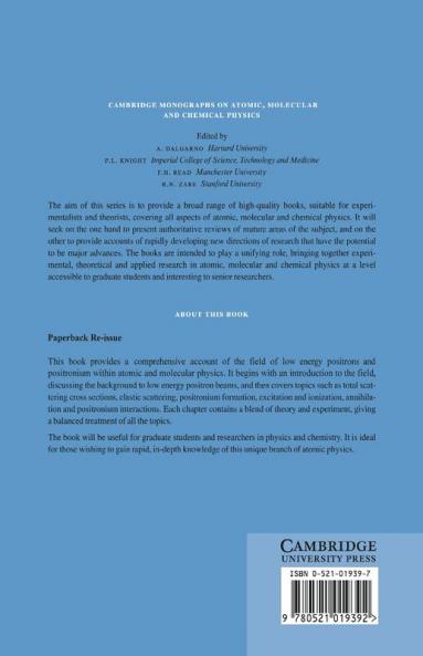 Positron Physics