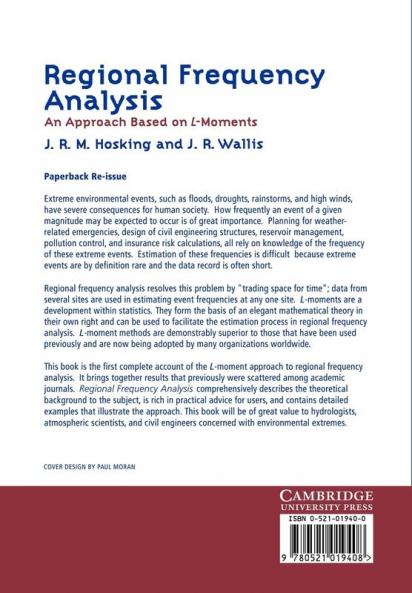Regional Frequency Analysis