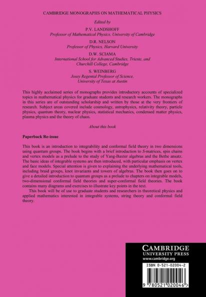 Quantum Groups in Two-Dimensional Physics