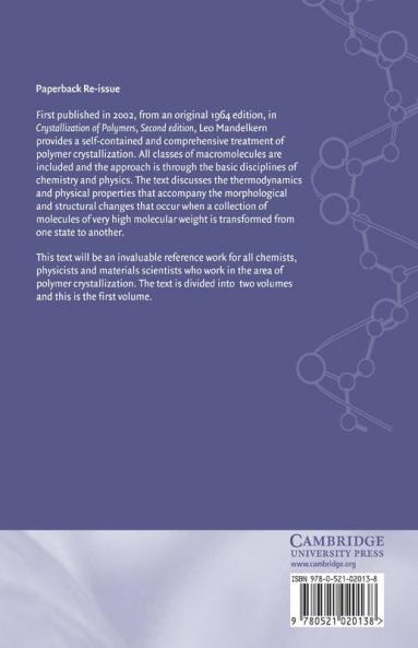 Crystallization of Polymers