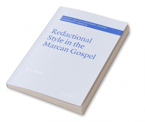 Redactional Style in the Marcan Gospel