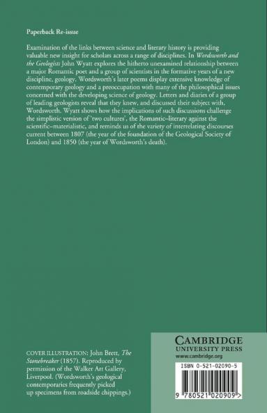 Wordsworth and the Geologists