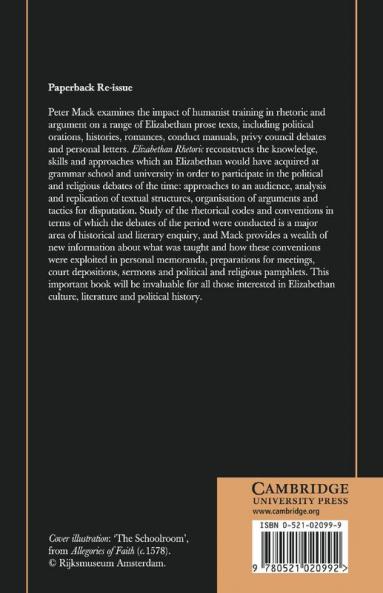 Elizabethan Rhetoric
