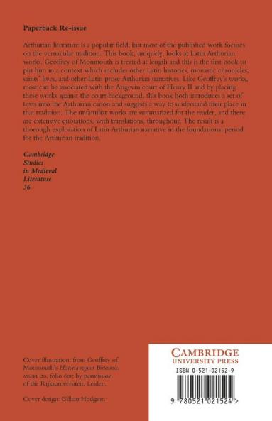 Arthurian Narrative in the Latin Tradition