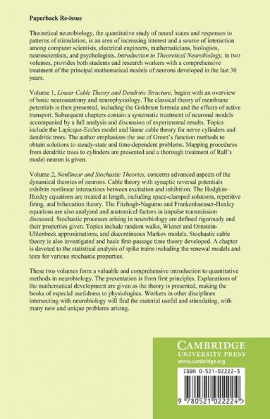Introduction to Theoretical Neurobiology