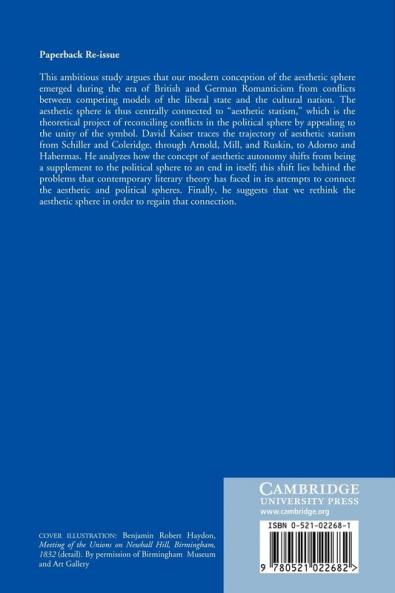 Romanticism Aesthetics and Nationalism