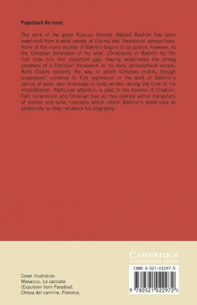 Christianity in Bakhtin