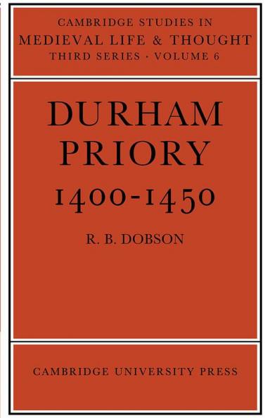 Durham Priory 1400 1450