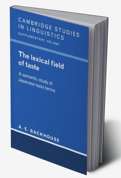 The Lexical Field of Taste