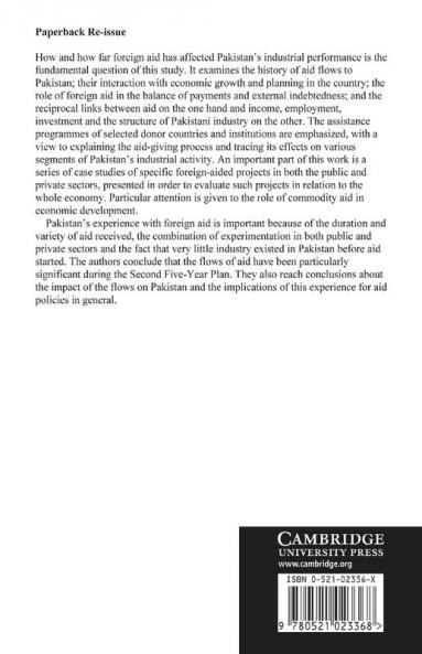 Foreign Aid and Industrial Development in Pakistan