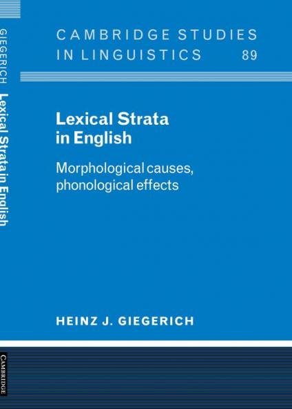 Lexical Strata in English
