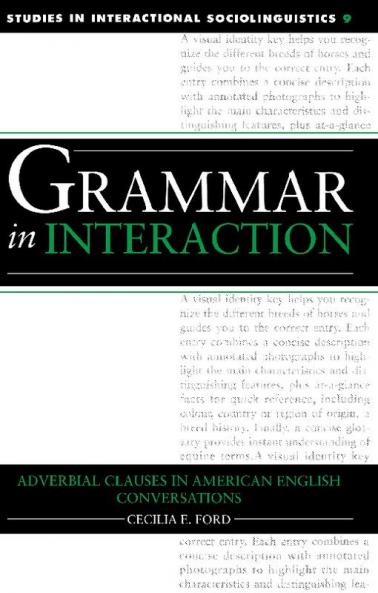 Grammar in Interaction