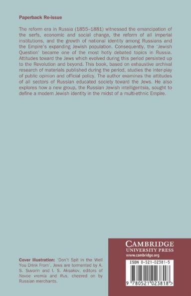 Imperial Russia's Jewish Question 1855 1881