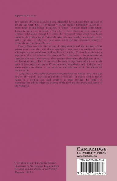 George Eliot and the Conflict of Interpretations