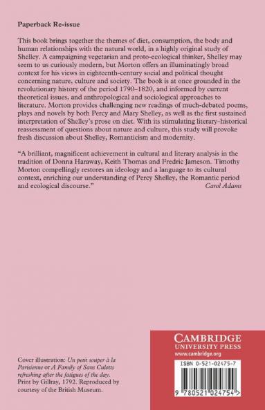 Shelley and the Revolution in Taste