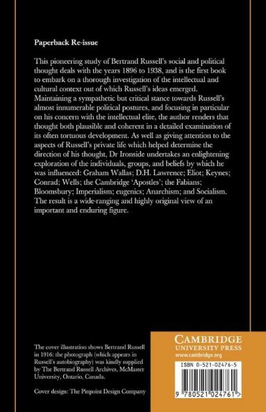 The Social and Political Thought of Bertrand Russell