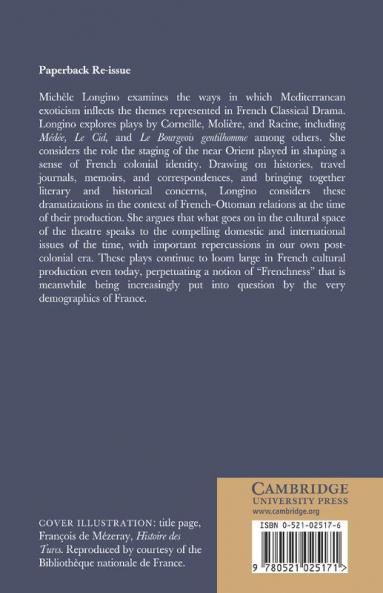 Orientalism in French Classical Drama