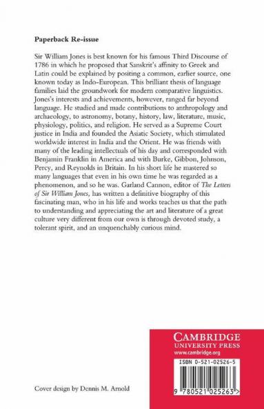 The Life and Mind of Oriental Jones