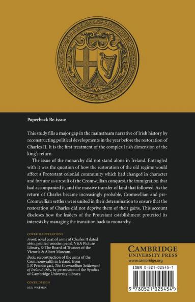 Prelude to Restoration in Ireland