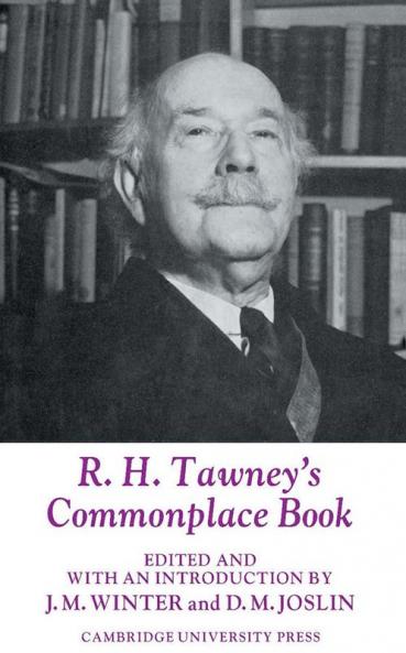 R. H. Tawney's Commonplace Book