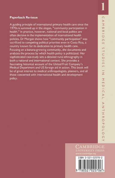Community Participation in Health