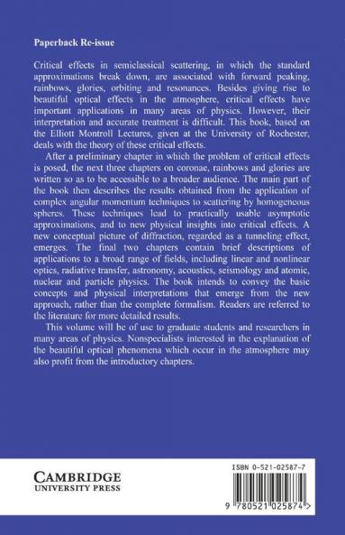 Diffraction Effects in Semiclassical Scattering