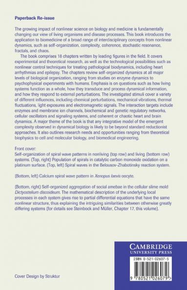 Self-Organized Biological Dynamics and Nonlinear Control