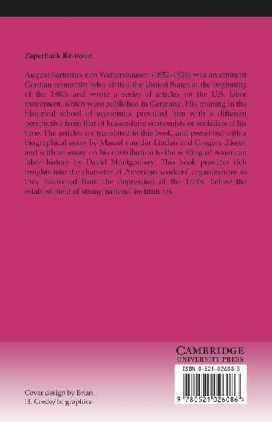 The Workers' Movement in the United States 1879 1885