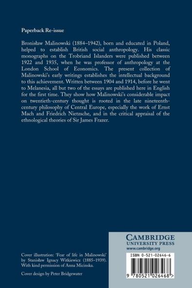 The Early Writings of Bronislaw Malinowski