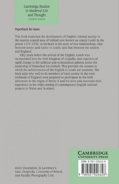 Colonisation and Conquest in Medieval Ireland