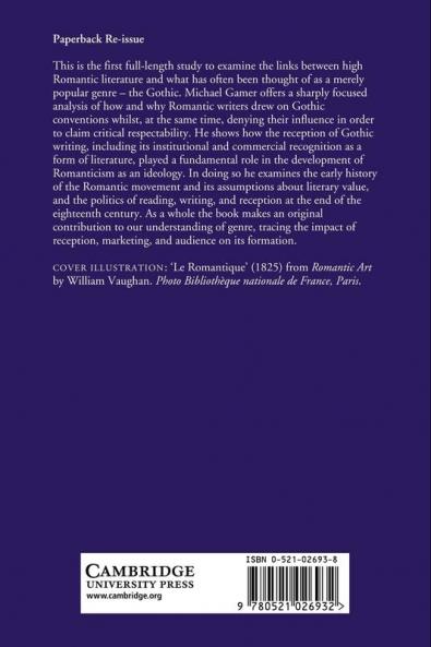 Romanticism and the Gothic