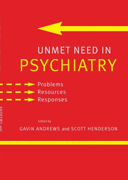 Unmet Need in Psychiatry