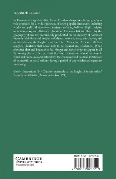 Victorian Writing about Risk