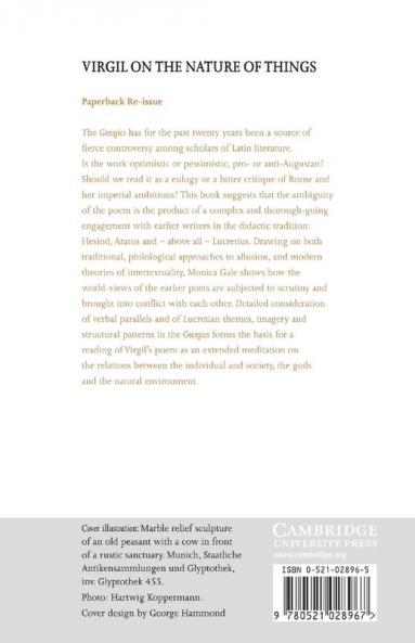 Virgil on the Nature of Things