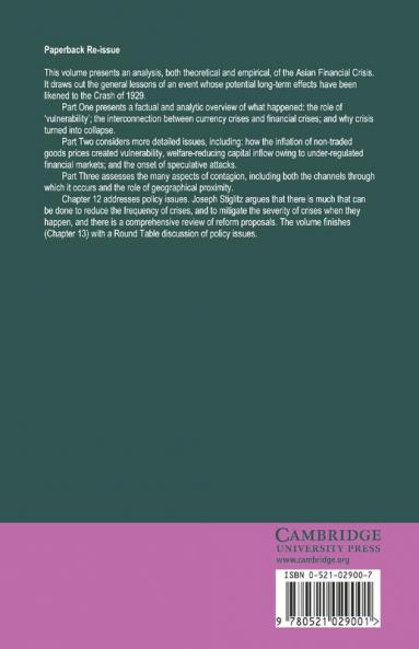 The Asian Financial Crisis