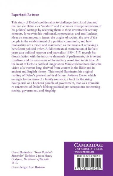 Defoe's Politics