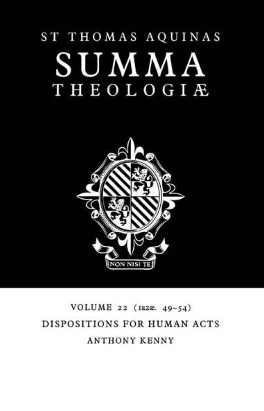 Dispositions for Human Acts