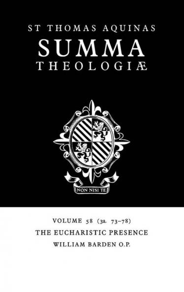 The Eucharistic Presence
