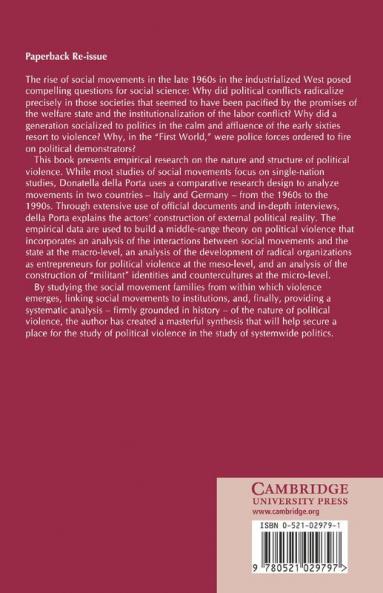 Social Movements Political Violence and the State
