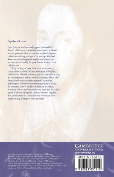 Constructing Christopher Marlowe