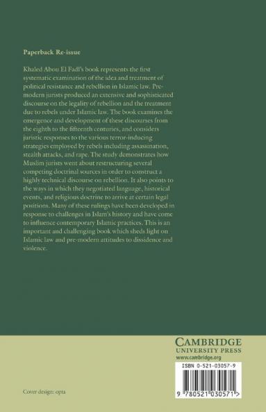 Rebellion and Violence in Islamic Law