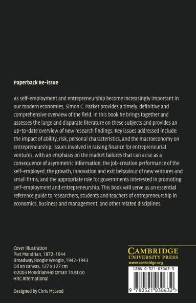The Economics of Self-Employment and Entrepreneurship