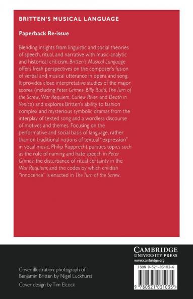 Britten's Musical Language