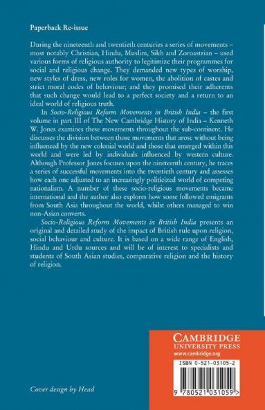 Socio-Religious Reform Movements in British India