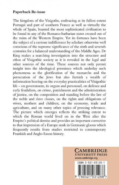 Law and Society in the Visigothic Kingdom