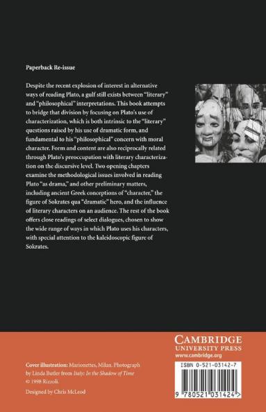 The Play of Character in Plato's Dialogues