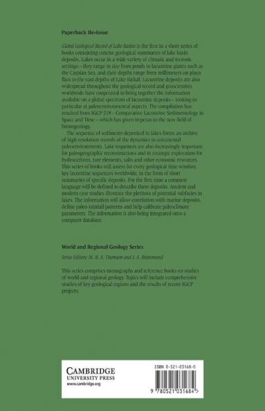 Global Geological Record of Lake Basins