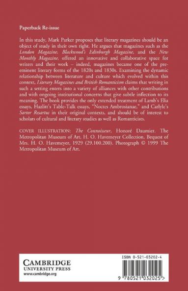 Literary Magazines and British Romanticism