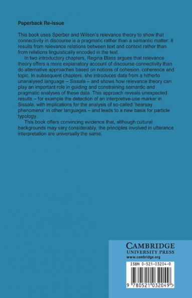 Relevance Relations in Discourse