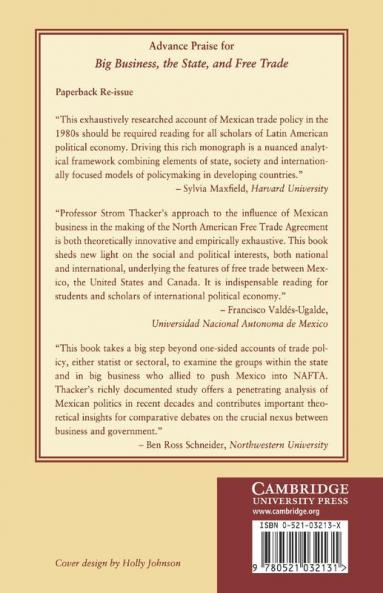 Big Business the State and Free Trade